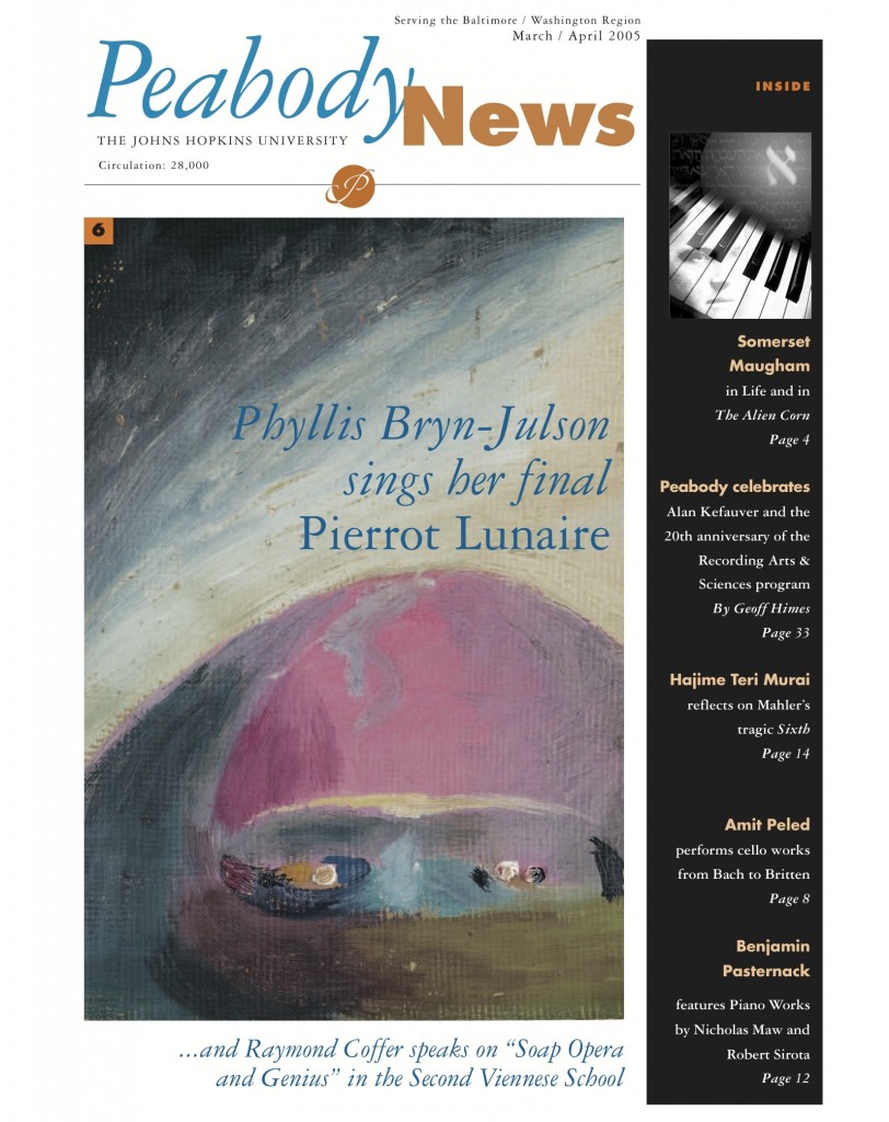 Peabody News 03:05 front page 2